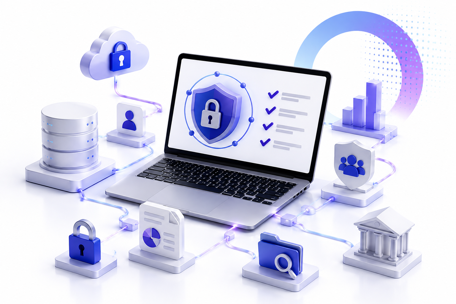 Secure enterprise cloud data management and governance environment